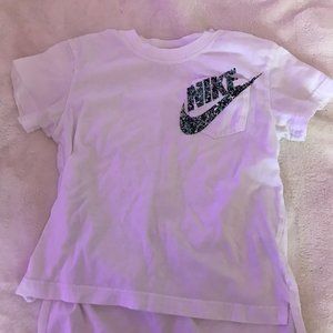 White Nike Tee